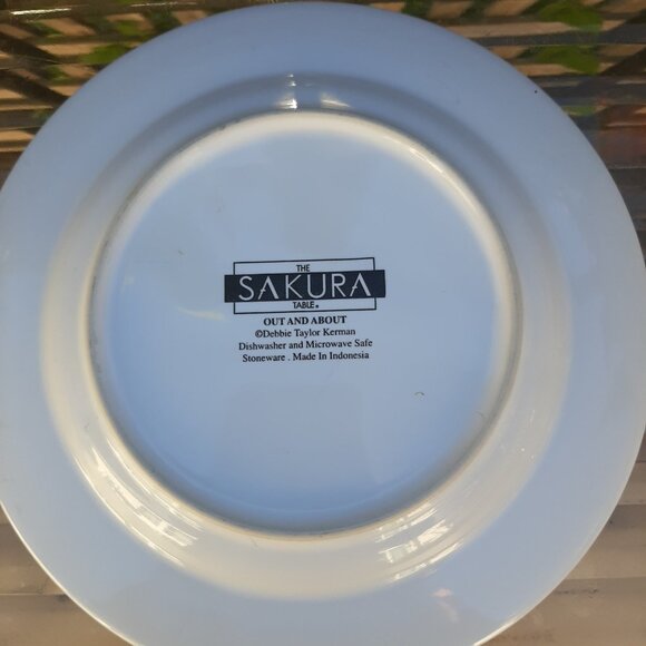 Sakura OUT AND ABOUT Salad plate, 8 1/4" - Picture 5 of 7